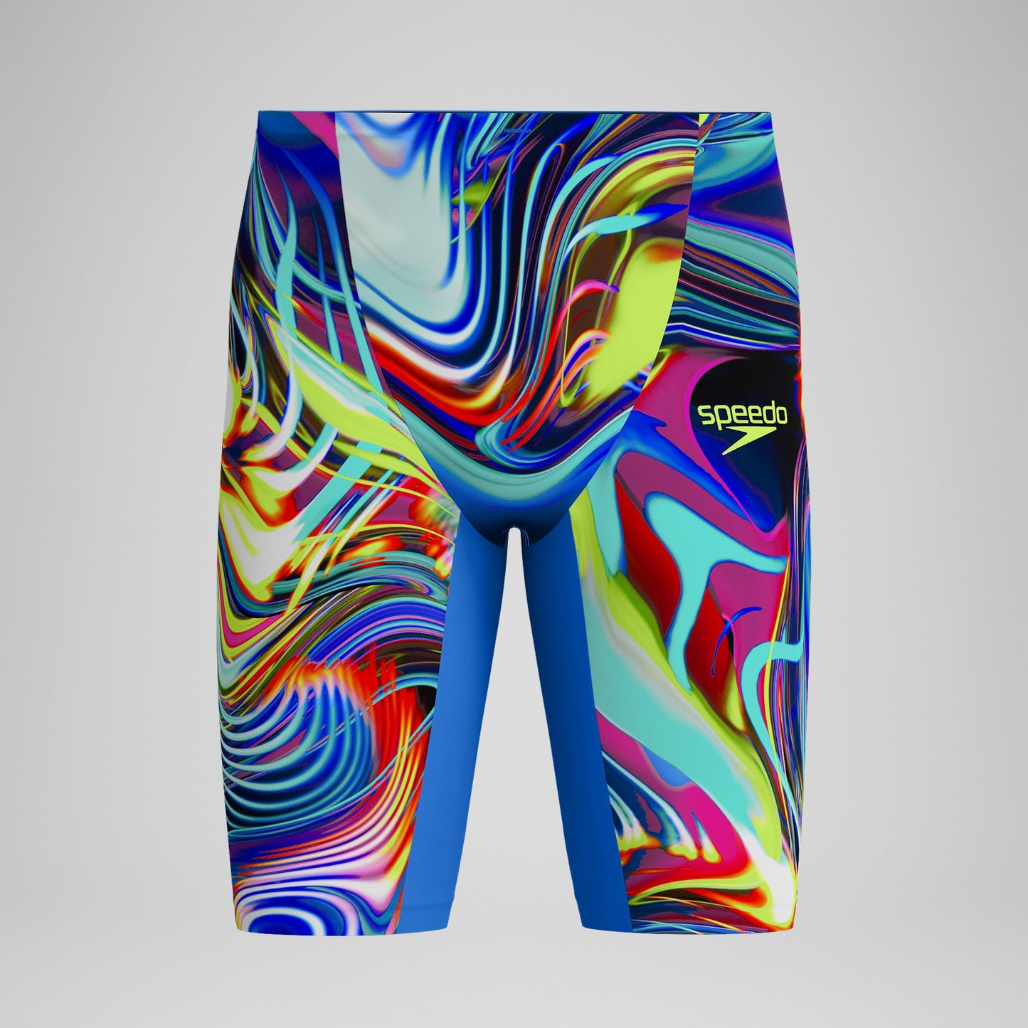 Fastskin LZR Pure Valor 2.0 High Waist Jammer Blue/Pink - Speedo