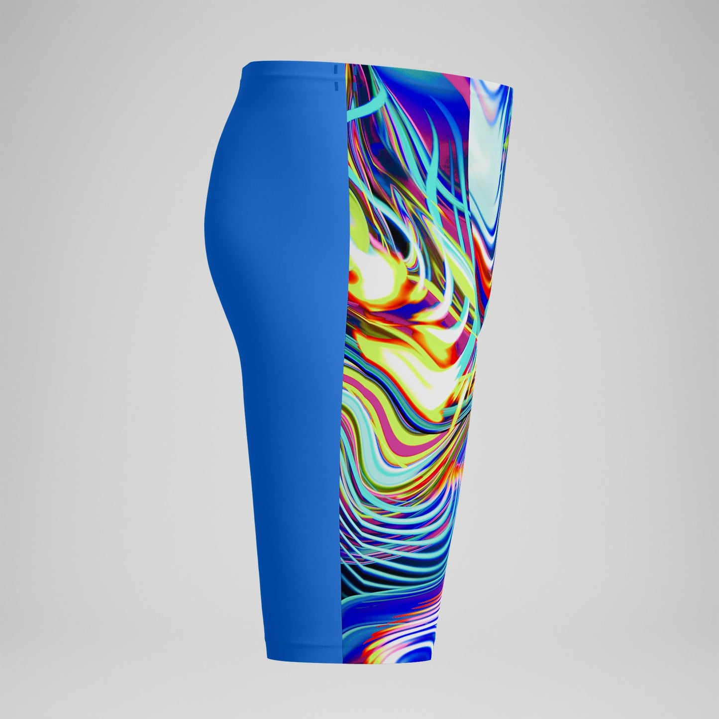 Fastskin LZR Pure Valor 2.0 High Waist Jammer Blue/Pink - Speedo