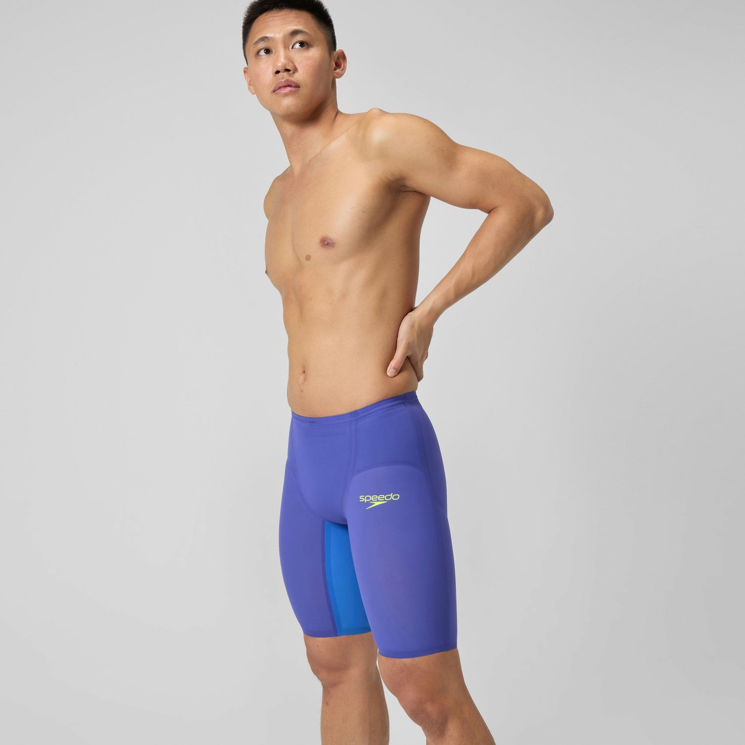Fastskin LZR Pure Valor 2.0 High Waist Jammer Blue/Purple - Speedo