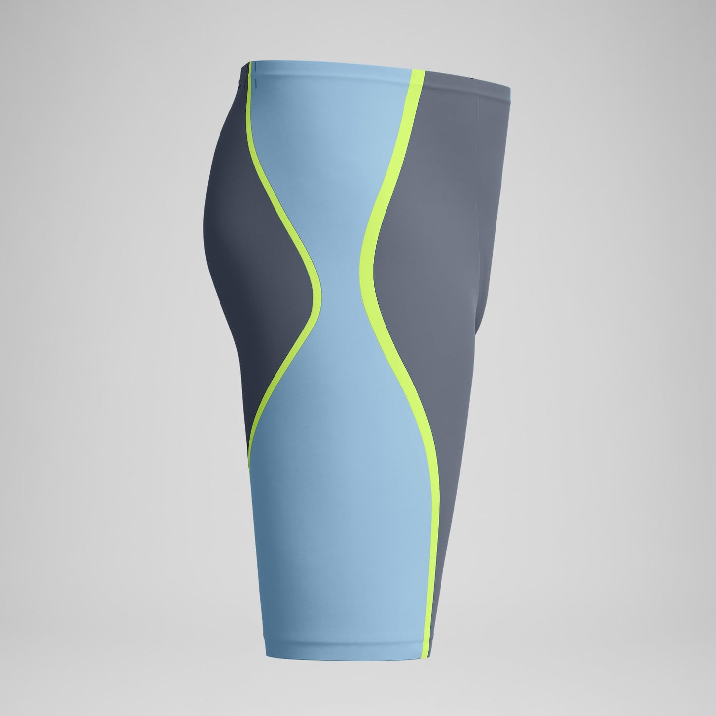 Fastskin LZR Pure Intent 2.0 High Waist Jammer Grey/Blue - Speedo