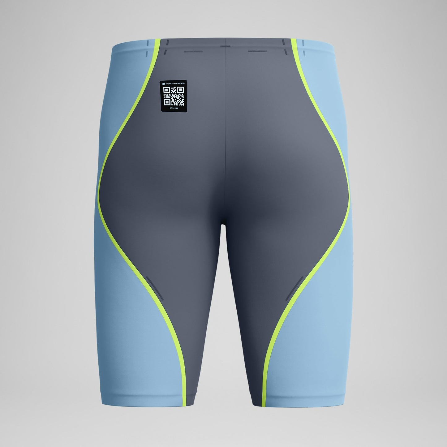 Fastskin LZR Pure Intent 2.0 High Waist Jammer Grey/Blue - Speedo
