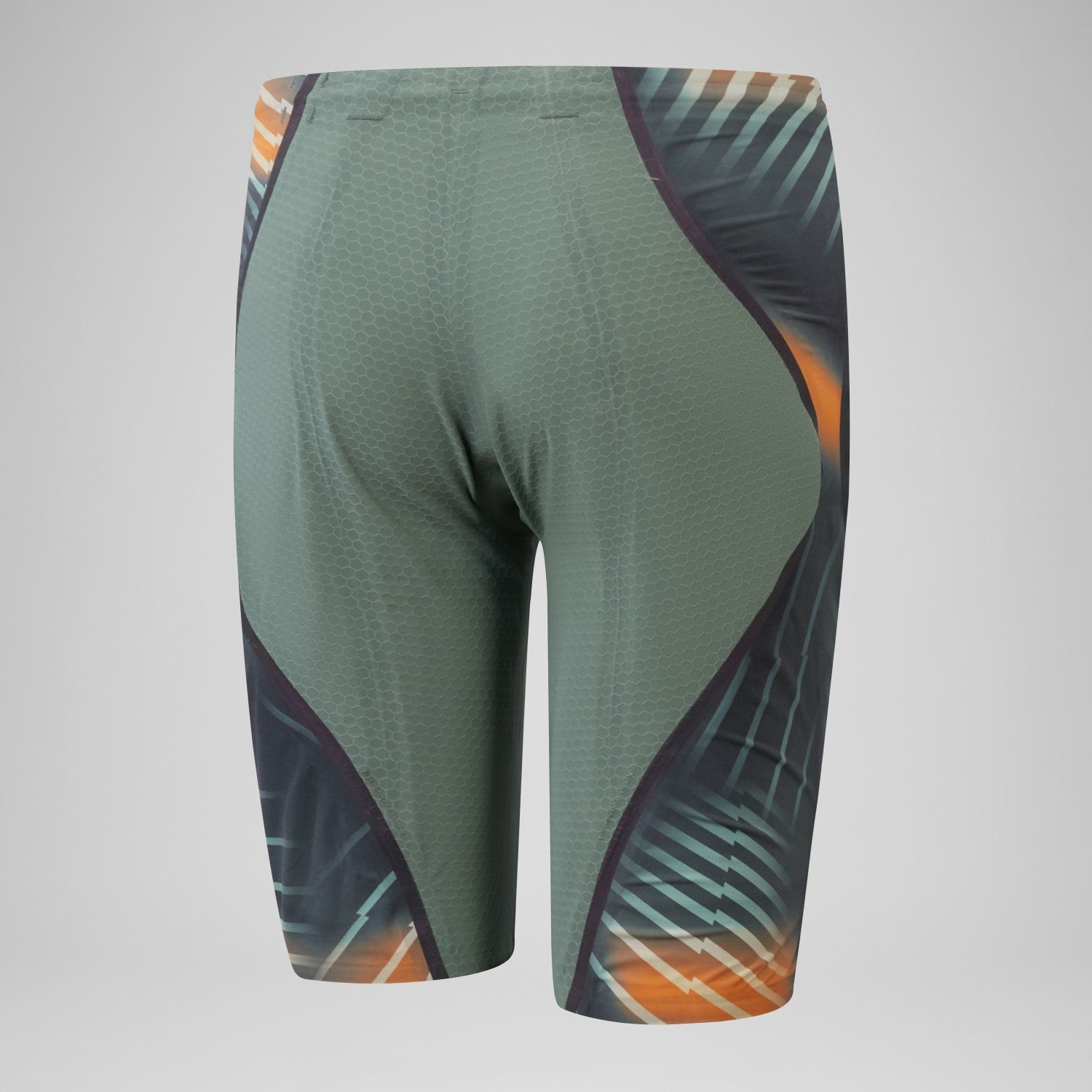 Fastskin LZR Pure Intent 2.0 High Waist Jammer Green/Orange - Speedo