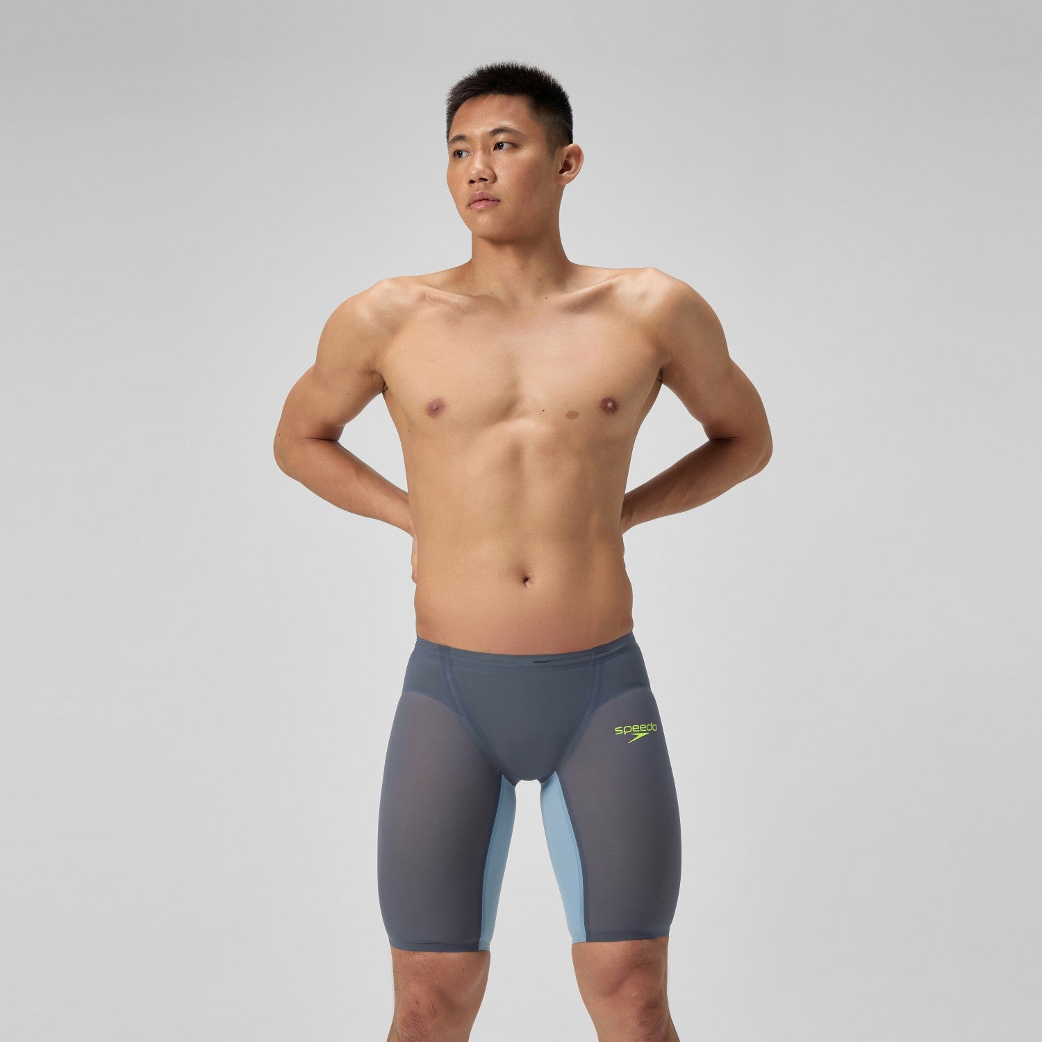 Fastskin LZR Pure Valor 2.0 Jammer Grey/Blue - Speedo