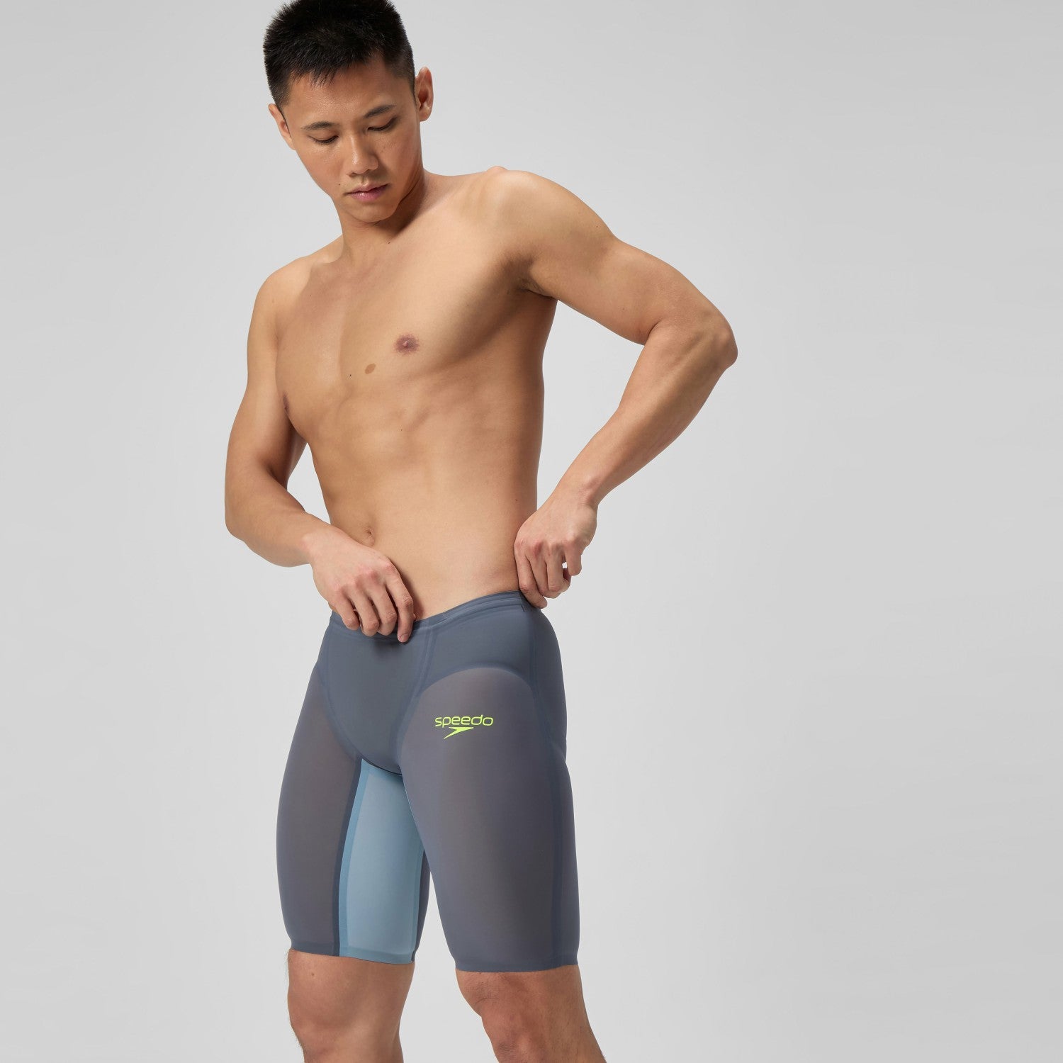 Fastskin LZR Pure Valor 2.0 Jammer Grey/Blue - Speedo
