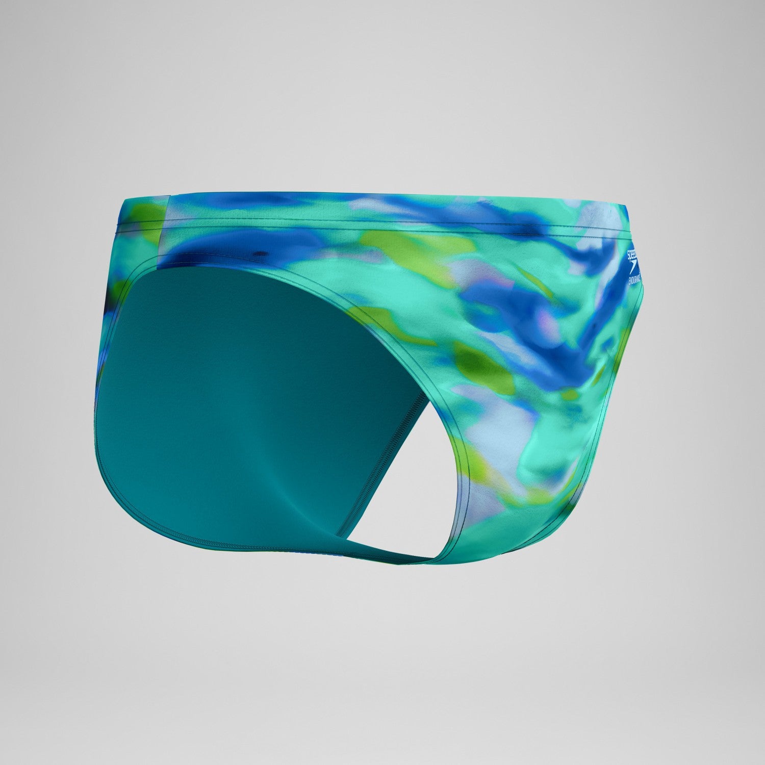 Club Training Printed Brief Green/Blue - Speedo