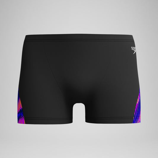 Club Training Printed V-Cut Aquashorts Black/Pink - Speedo