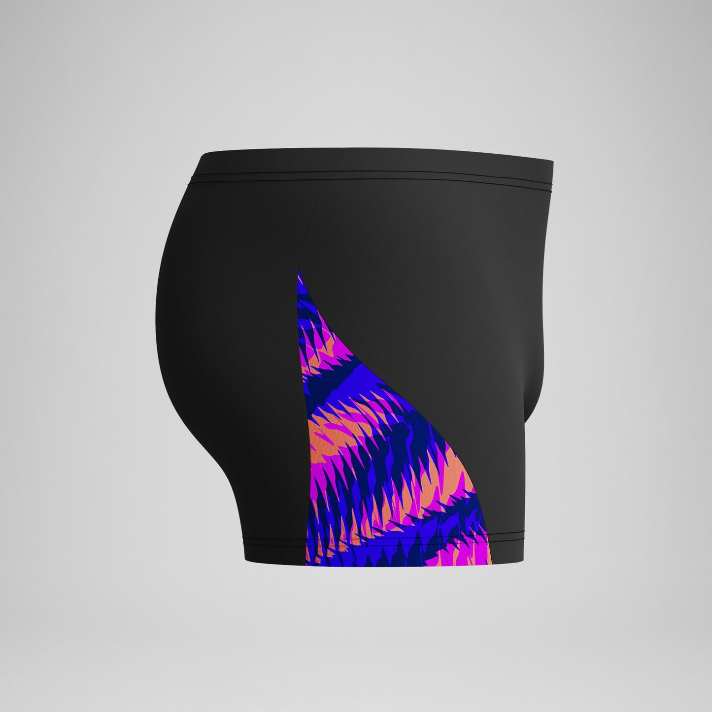 Club Training Printed V-Cut Aquashorts Black/Pink - Speedo