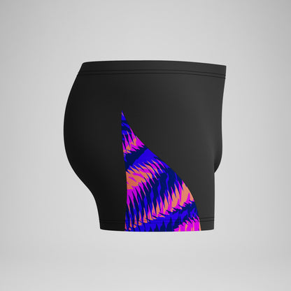 Club Training Printed V-Cut Aquashorts Black/Pink - Speedo