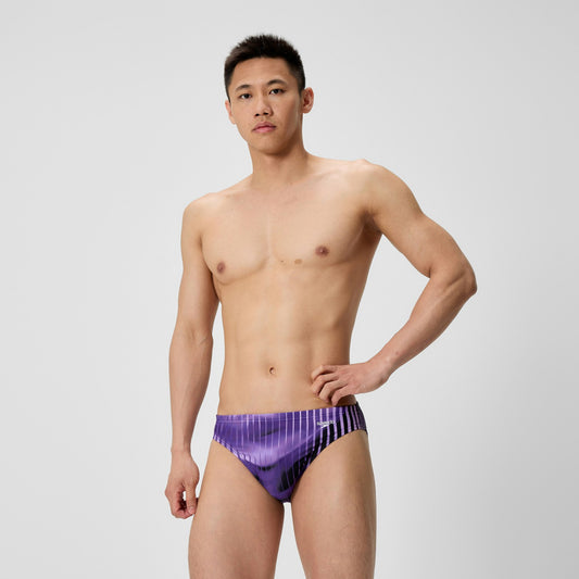 Club Training Printed Brief Purple - Speedo