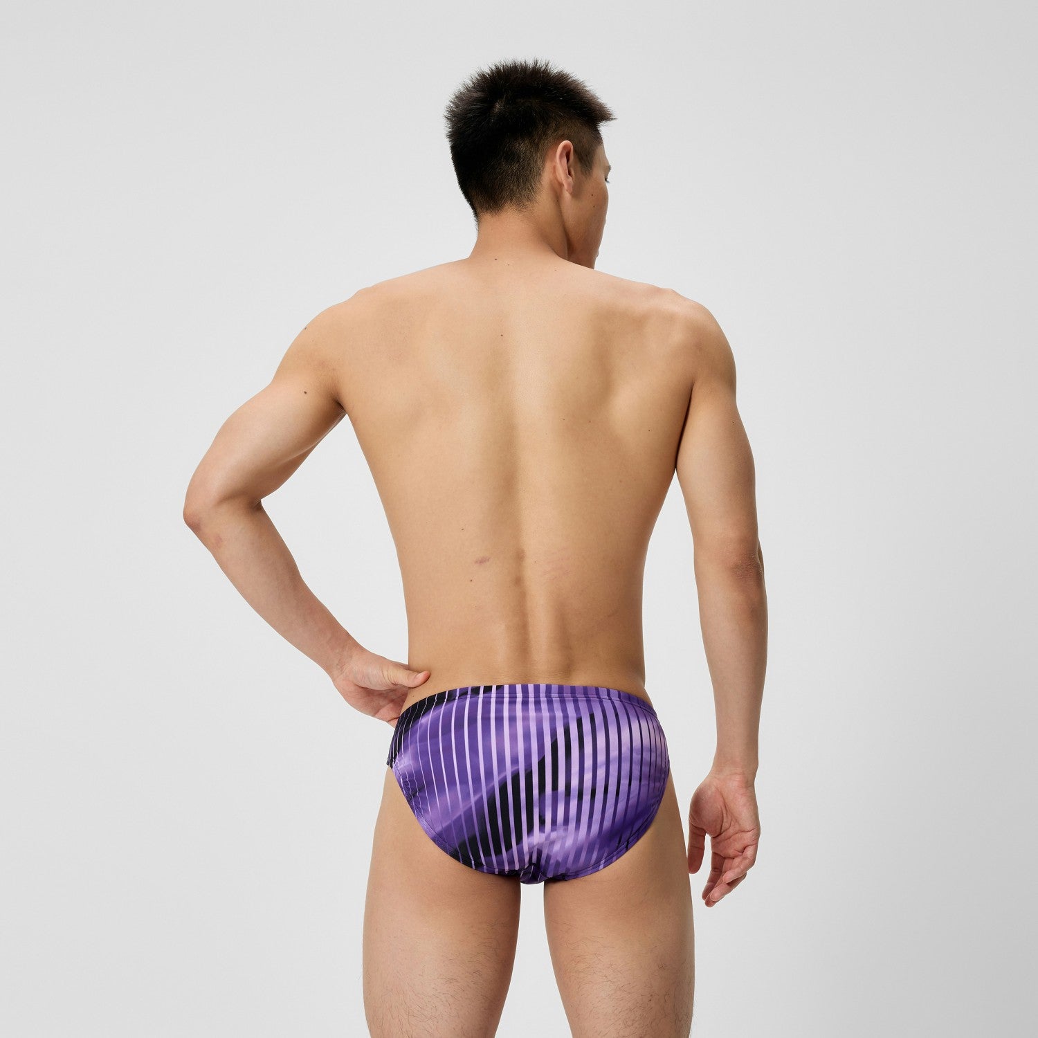 Club Training Printed Brief Purple - Speedo