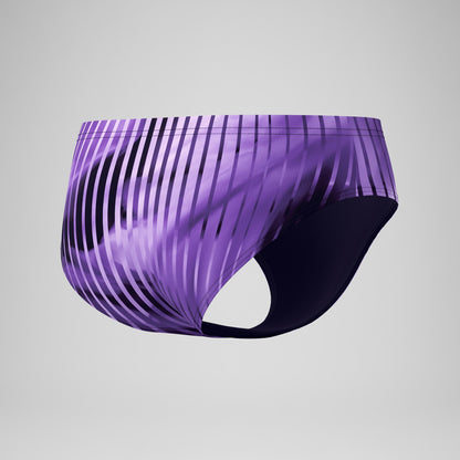 Club Training Printed Brief Purple - Speedo
