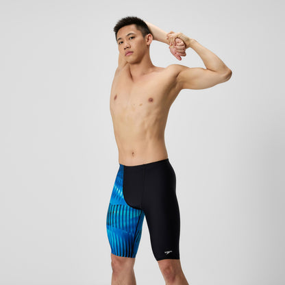 Club Training Printed Jammer Blue/Black - Speedo