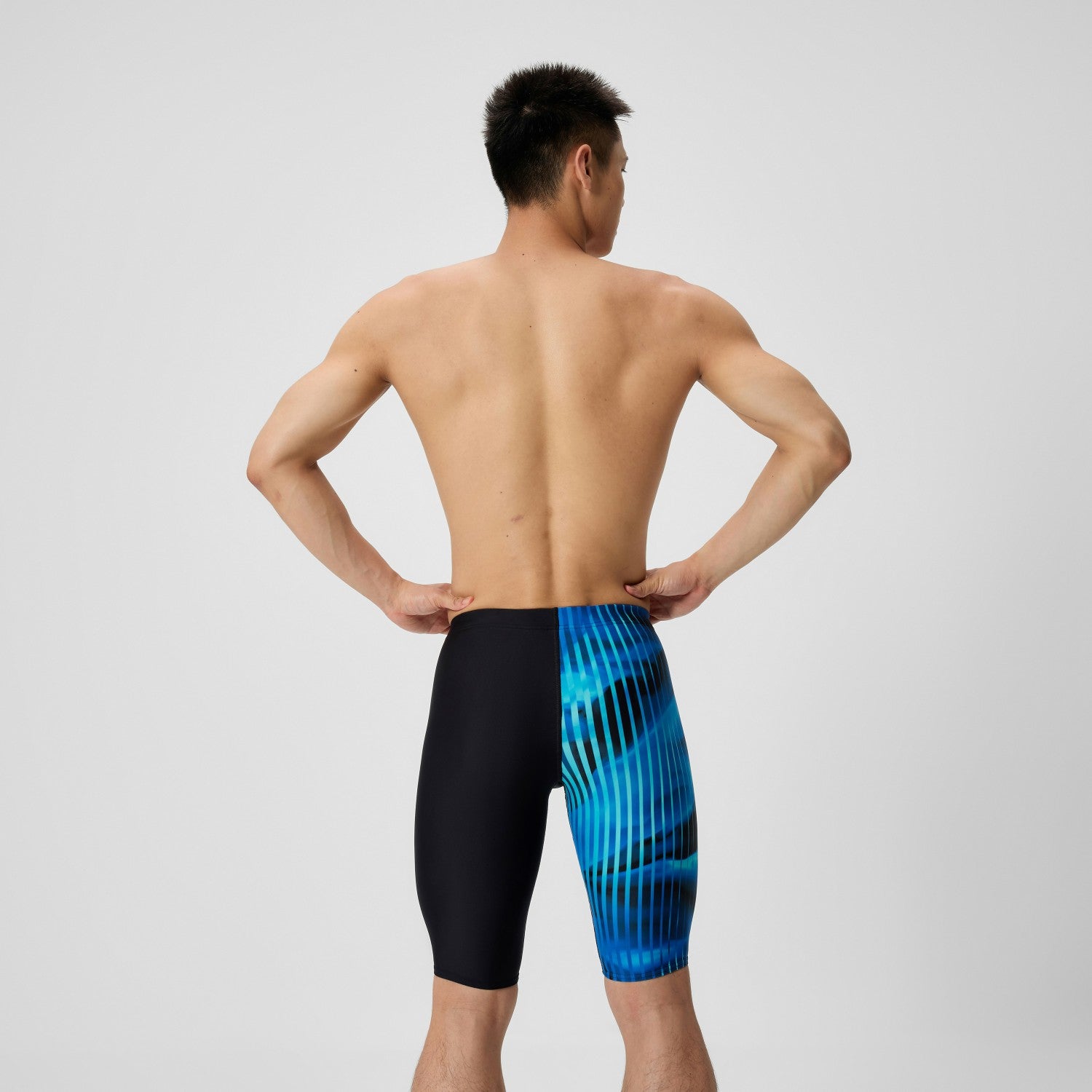 Club Training Printed Jammer Blue/Black - Speedo