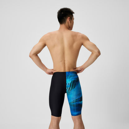 Club Training Printed Jammer Blue/Black - Speedo
