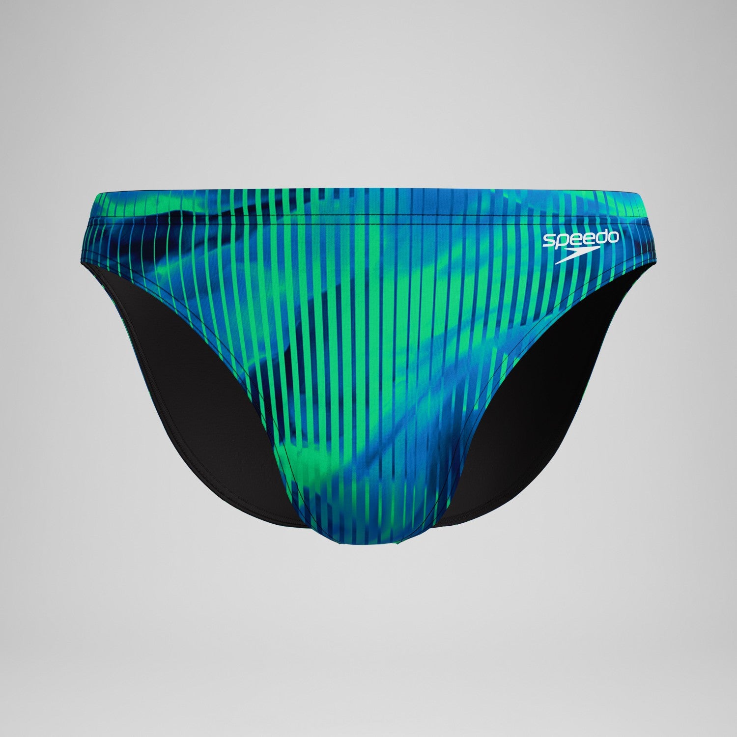 Club Training Printed Brief Blue/Green - Speedo