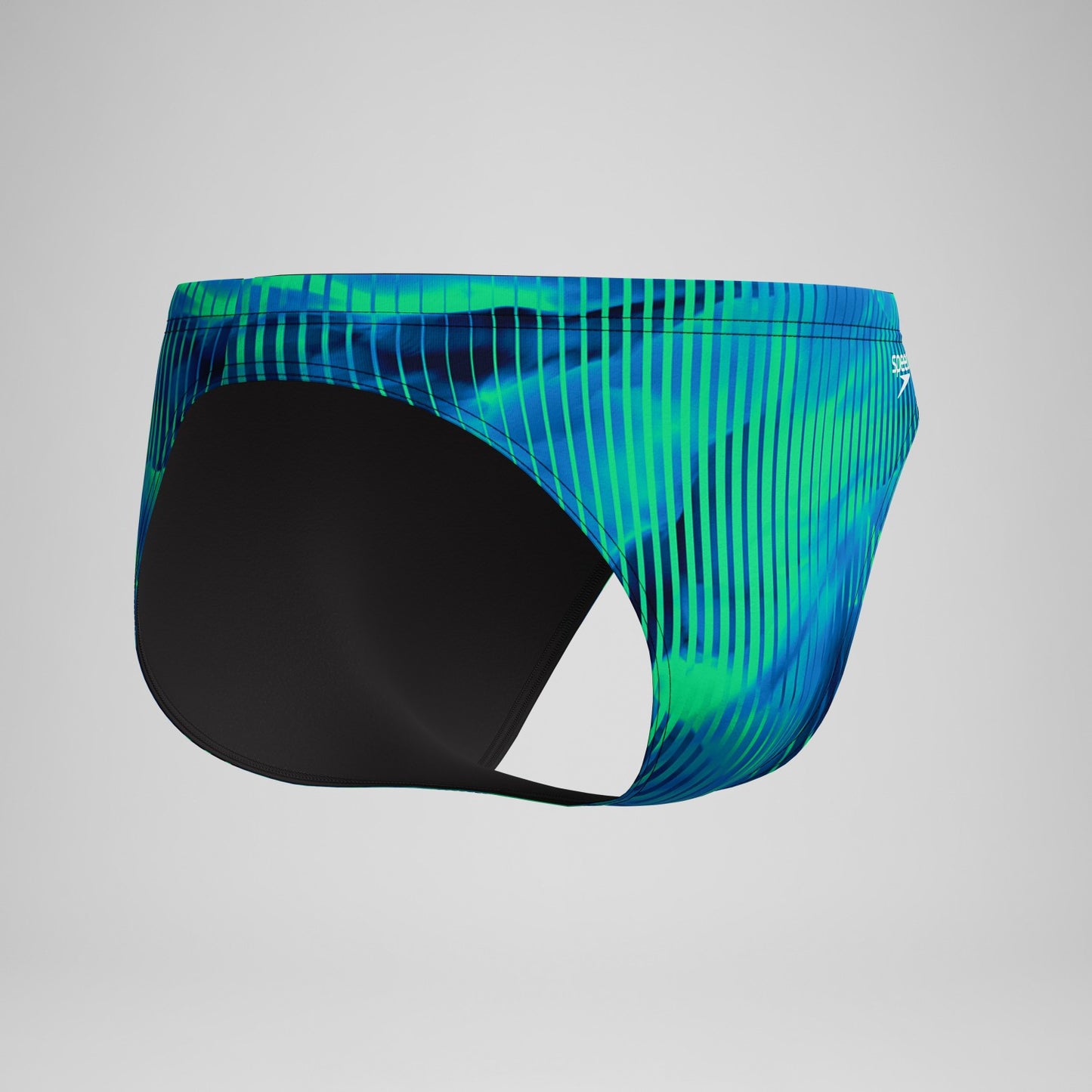 Club Training Printed Brief Blue/Green - Speedo