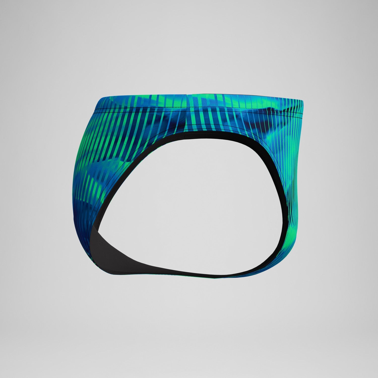 Club Training Printed Brief Blue/Green - Speedo