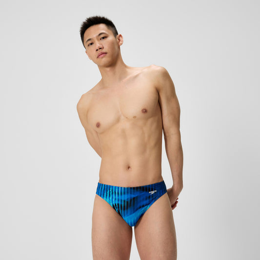 Club Training Printed Brief Blue - Speedo