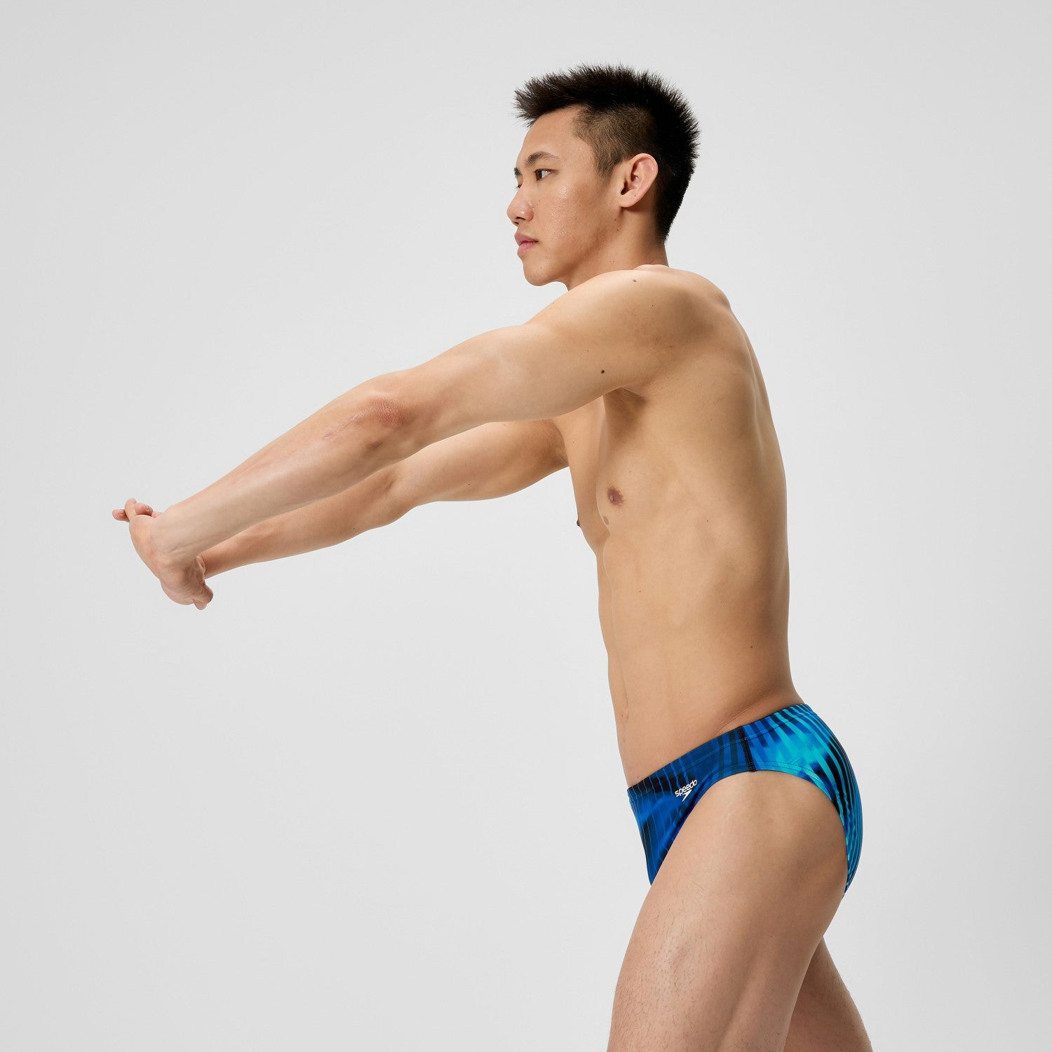 Club Training Printed Brief Blue - Speedo