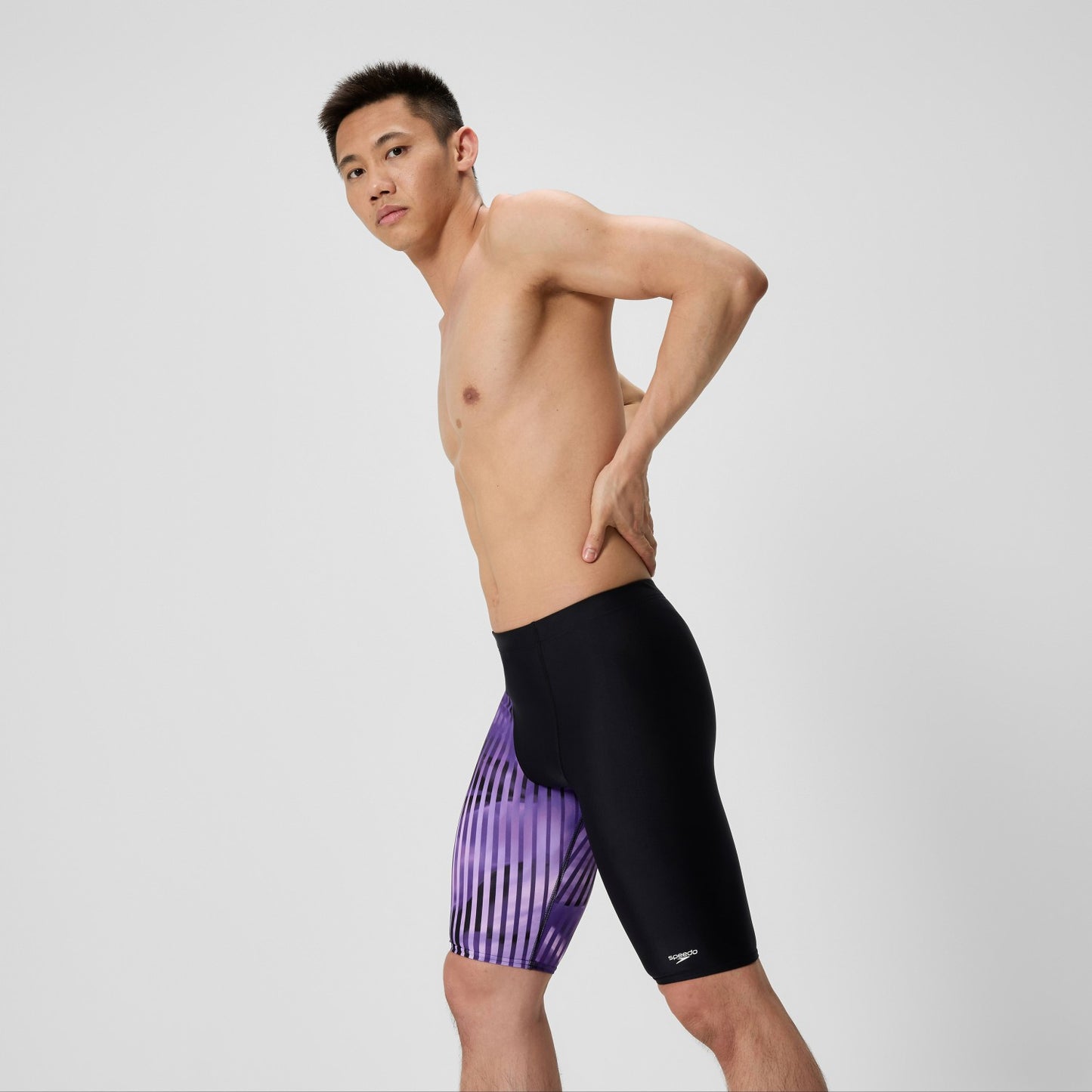 Club Training Printed Jammer Purple - Speedo