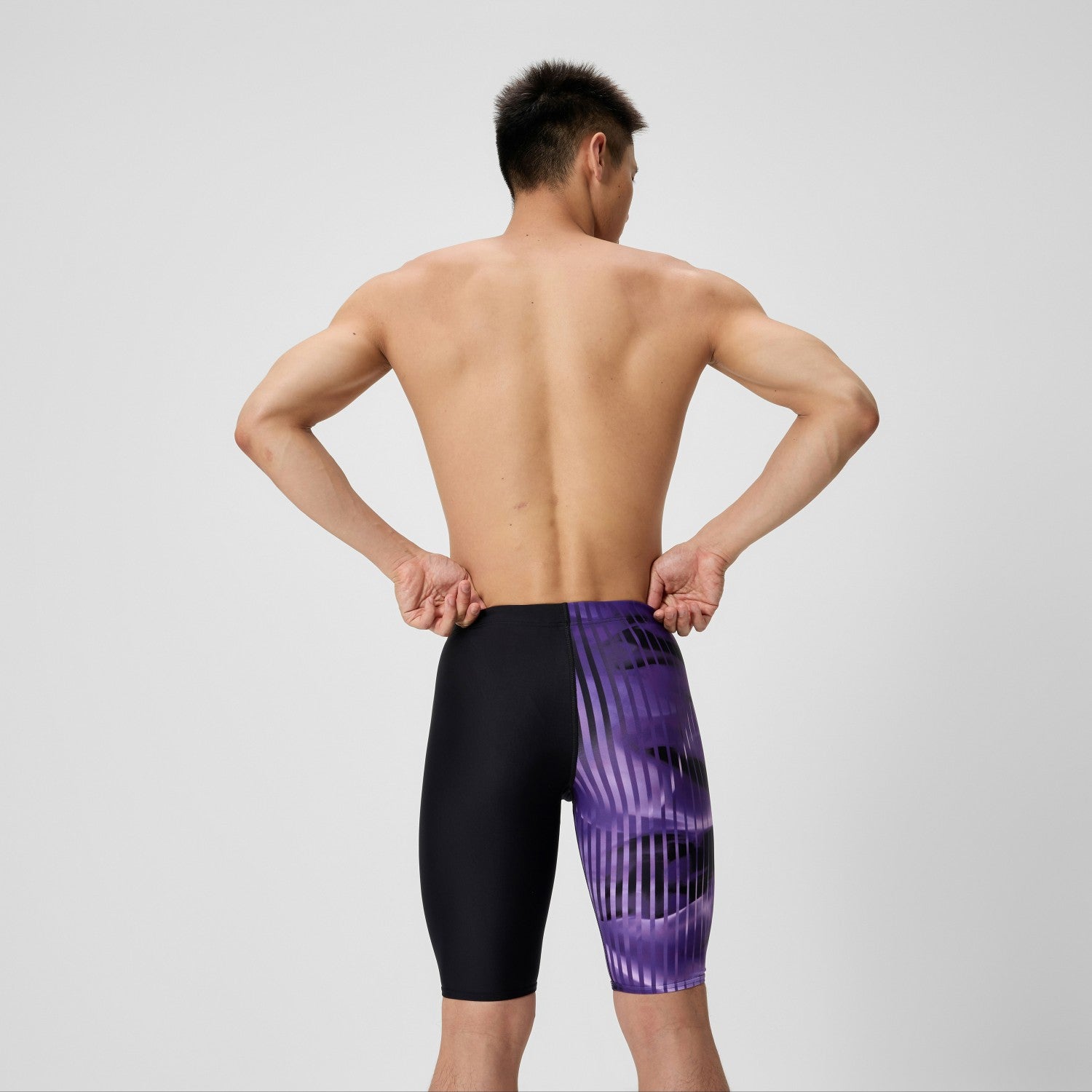 Club Training Printed Jammer Purple - Speedo