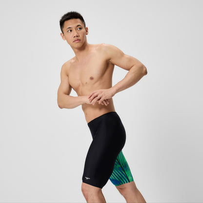 Club Training Printed Jammer Blue/Black - Speedo
