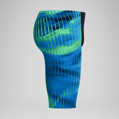 Club Training Printed Jammer Blue/Black - Speedo