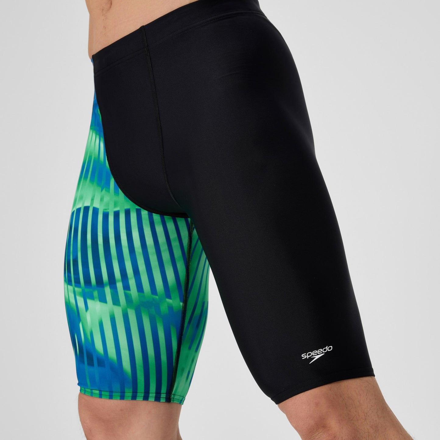 Club Training Printed Jammer Blue/Black - Speedo