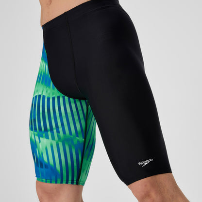 Club Training Printed Jammer Blue/Black - Speedo