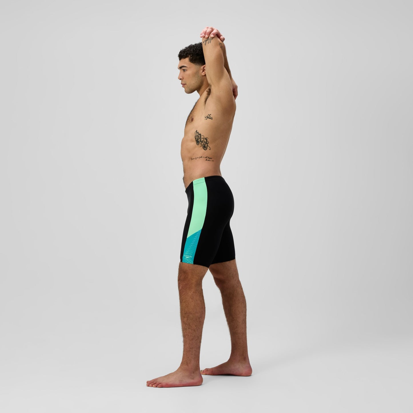 Dive Panel Jammer Black/Turquoise - Speedo