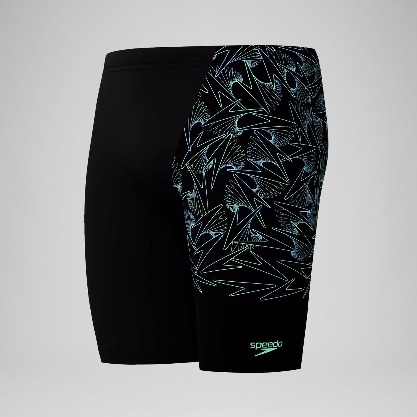 Hyperboom Splice Jammer Black/Green - Speedo