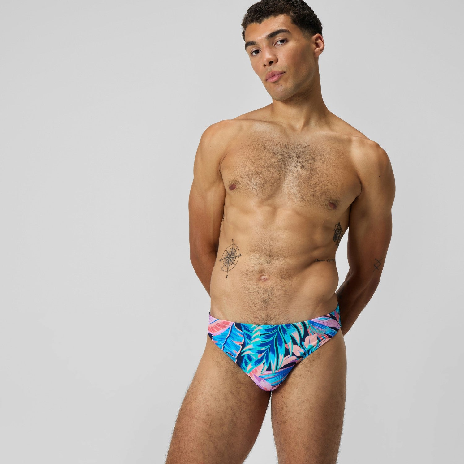 Beachstar Brief Blue/Pink - Speedo