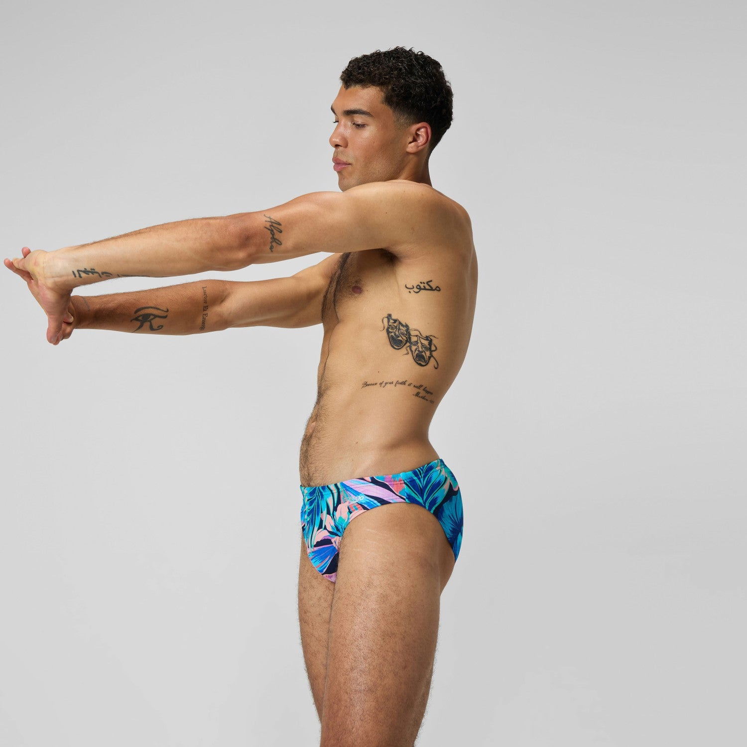Beachstar Brief Blue/Pink - Speedo
