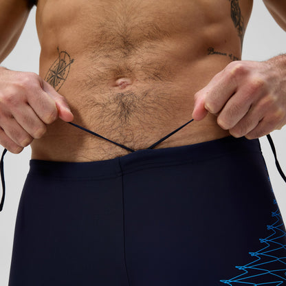 Medley Logo Aquashorts Navy/Blue - Speedo
