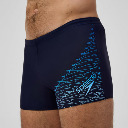 Medley Logo Aquashorts Navy/Blue - Speedo