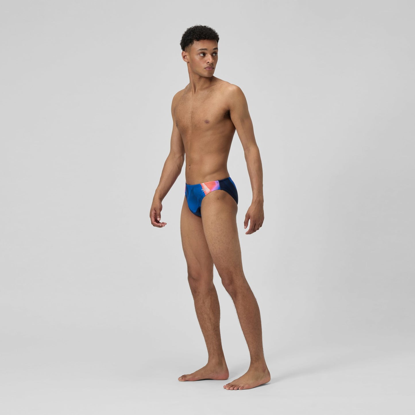 Print Beachstar Brief Blue/Orange - Speedo