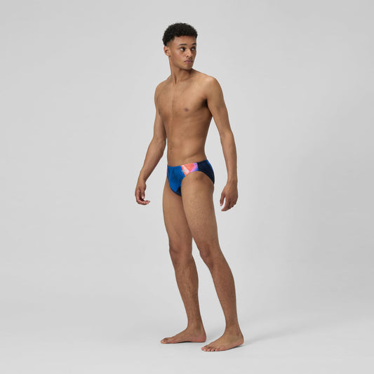 Print Beachstar Brief Blue/Orange - Speedo