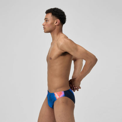 Print Beachstar Brief Blue/Orange - Speedo