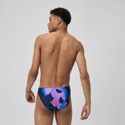 Print Beachstar Brief Blue/Orange - Speedo
