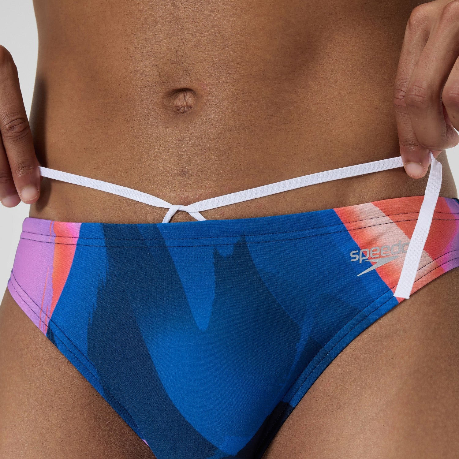 Print Beachstar Brief Blue/Orange - Speedo