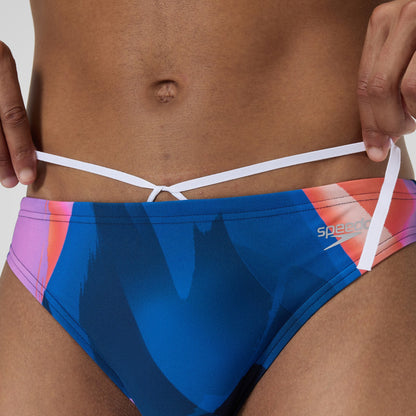 Print Beachstar Brief Blue/Orange - Speedo
