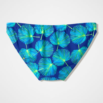 The Speedo Printed Briefs Blue/Green - Speedo