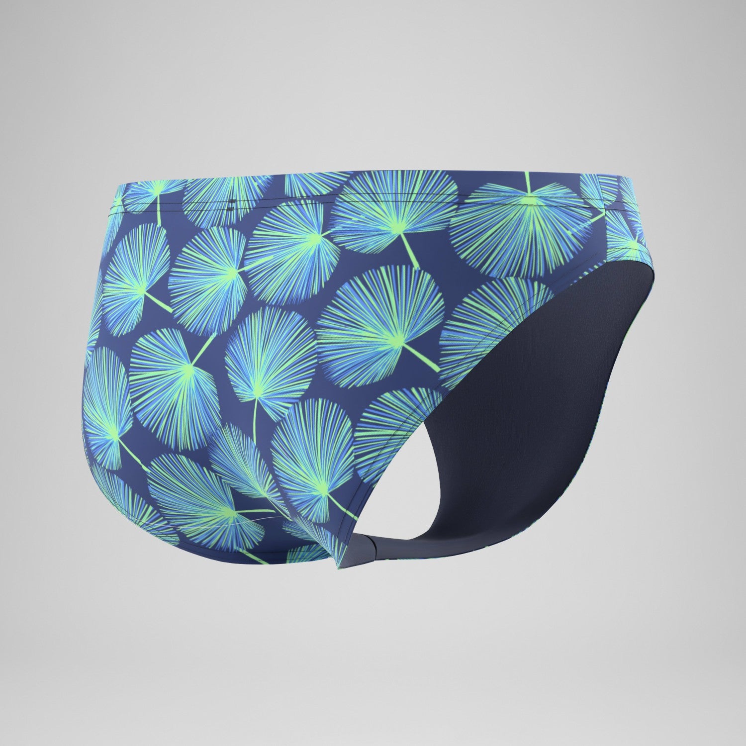 The Speedo Printed Briefs Blue/Green - Speedo
