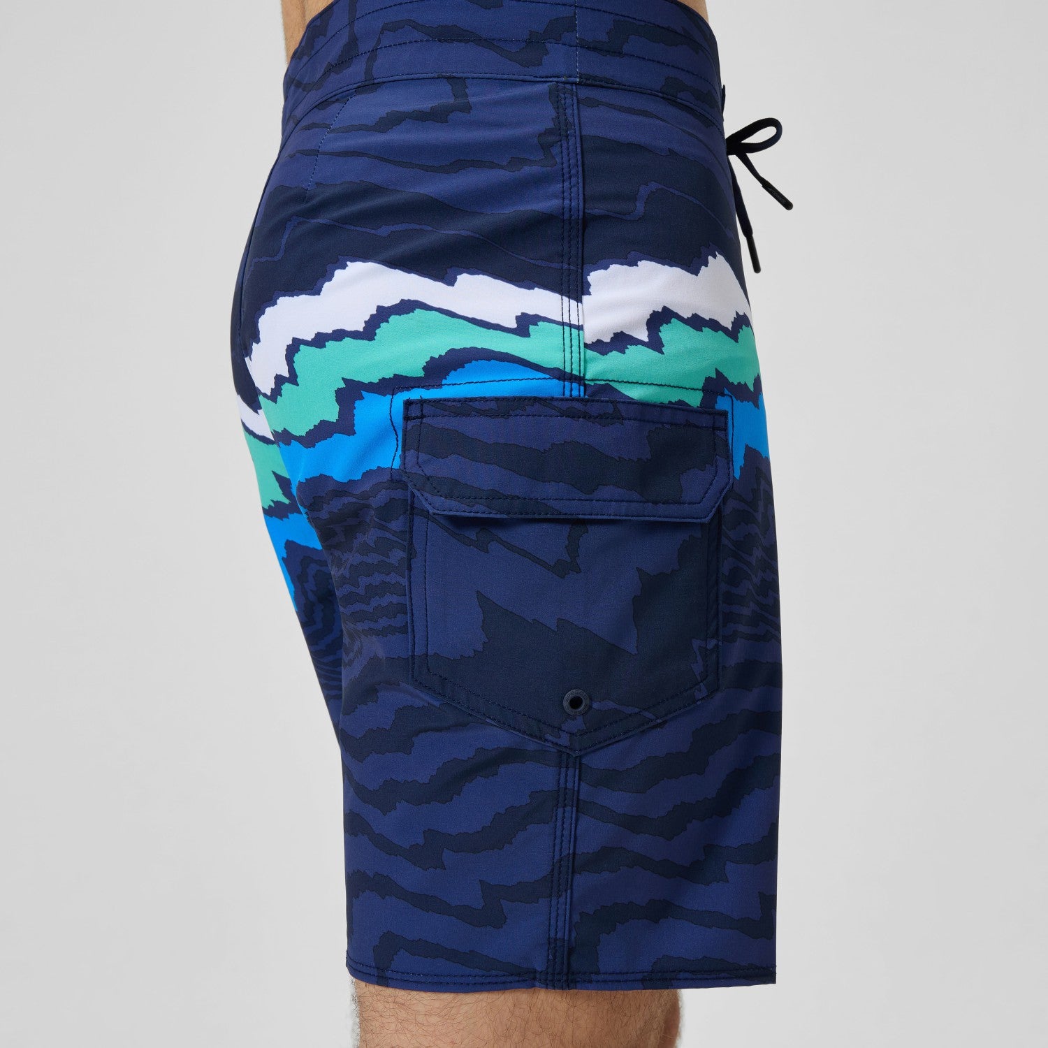 Lookout Printed Swim Shorts Navy/Blue - Speedo
