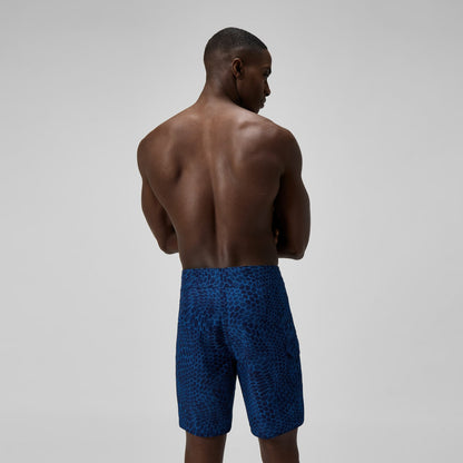 Lookout Printed Boardshorts Navy/Blue - Speedo