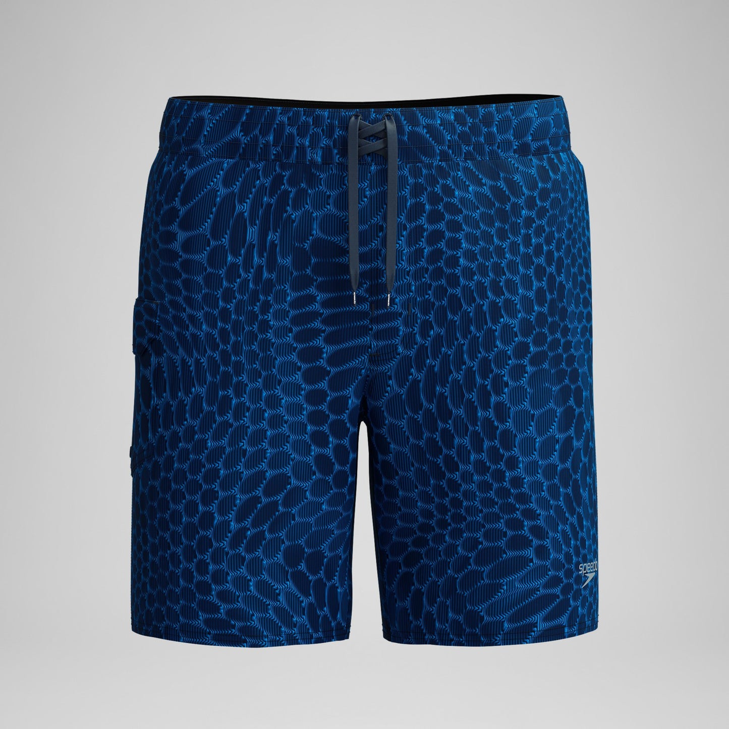 Lookout Printed Boardshorts Navy/Blue - Speedo