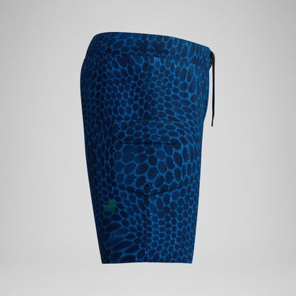 Lookout Printed Boardshorts Navy/Blue - Speedo