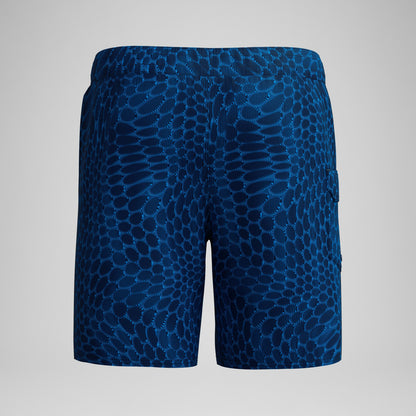 Lookout Printed Boardshorts Navy/Blue - Speedo