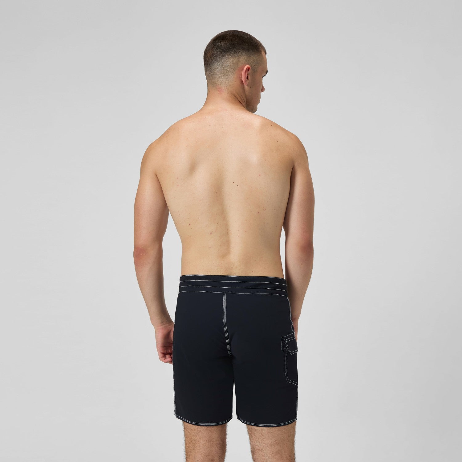 Lookout Solid Boardshorts Black/Dark Grey - Speedo