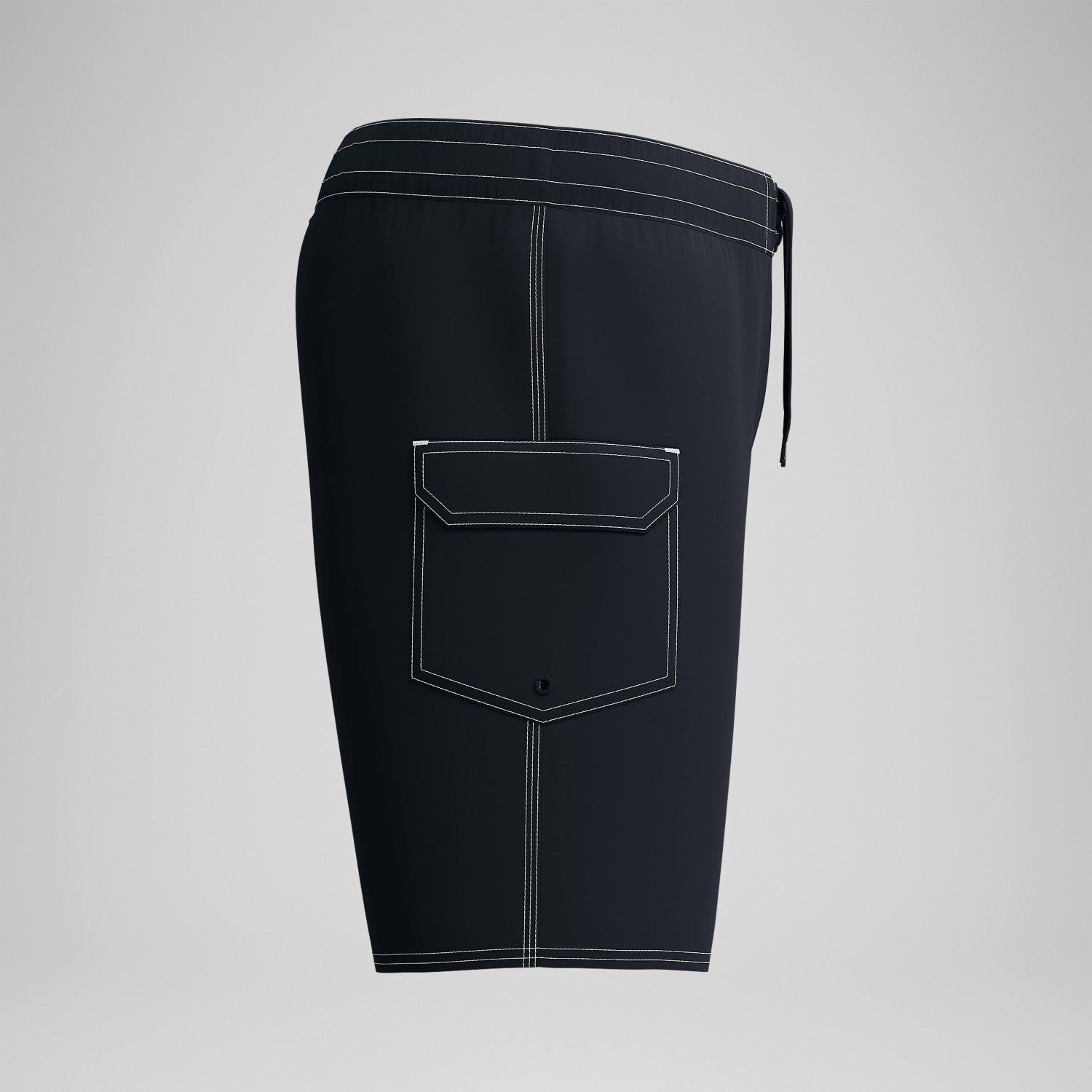 Lookout Solid Boardshorts Black/Dark Grey - Speedo